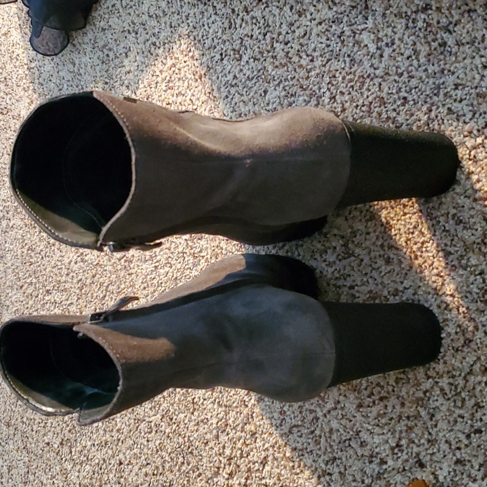DKNY Gray Booties - Picture 3 of 4